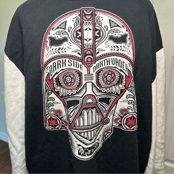 Star Wars Men’s Darth Vader Red and Black Sweatshirt - Picture 3 of 6